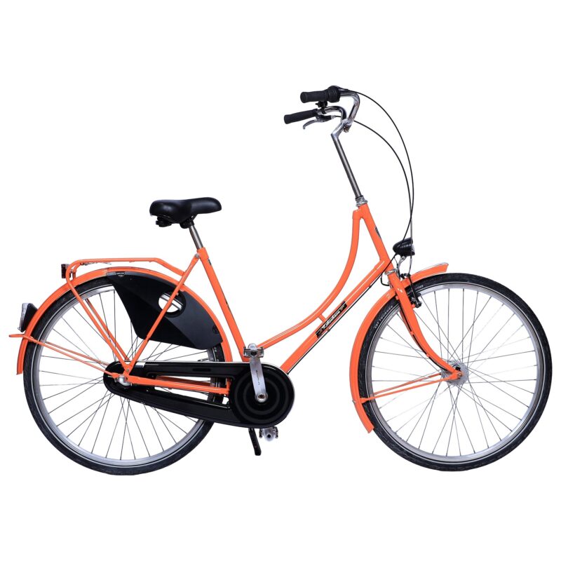 København Damecykel 3 Gear dynamolys for/bag Orange