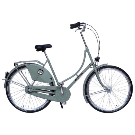 København Damecykel 3 Gear dynamolys for/bag Støvet Grøn
