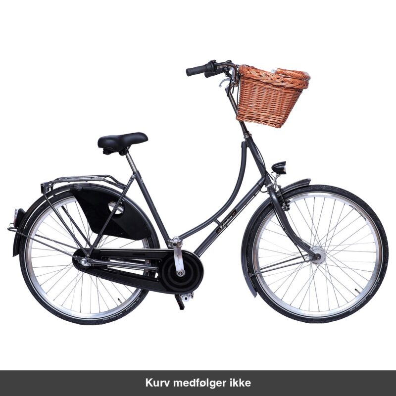 København Damecykel 3 Gear dynamolys for/bag Toronto med fletkurv