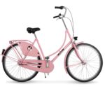 København Damecykel 3 Gear dynamolys for/bag Lyserød - Billede 2