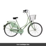 København Dame 3 Gear dynamolys for/bag Støvet Grøn - Billede 2
