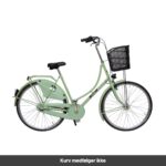 København Dame 3 Gear dynamolys for/bag Støvet Grøn - Billede 3
