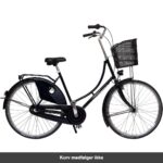 København Damecykel 3 Gear dynamolys for/bag Mørk Blå - Billede 4