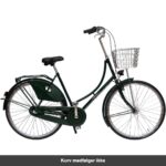 København Damecykel 3 Gear dynamolys for/bag Mørk Grøn - Billede 3