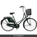 København Damecykel 3 Gear dynamolys for/bag Mørk Grøn - Billede 4