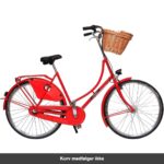 København Damecykel 3 Gear dynamolys for/bag Rød - Billede 2