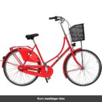 København Damecykel 3 Gear dynamolys for/bag Rød - Billede 3