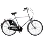 København Herrecykel 3 Gear dynamolys for/bag  Sølv