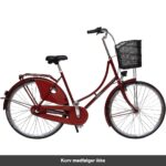 København Damecykel 3 Gear dynamolys for/bag Vinrød - Billede 4