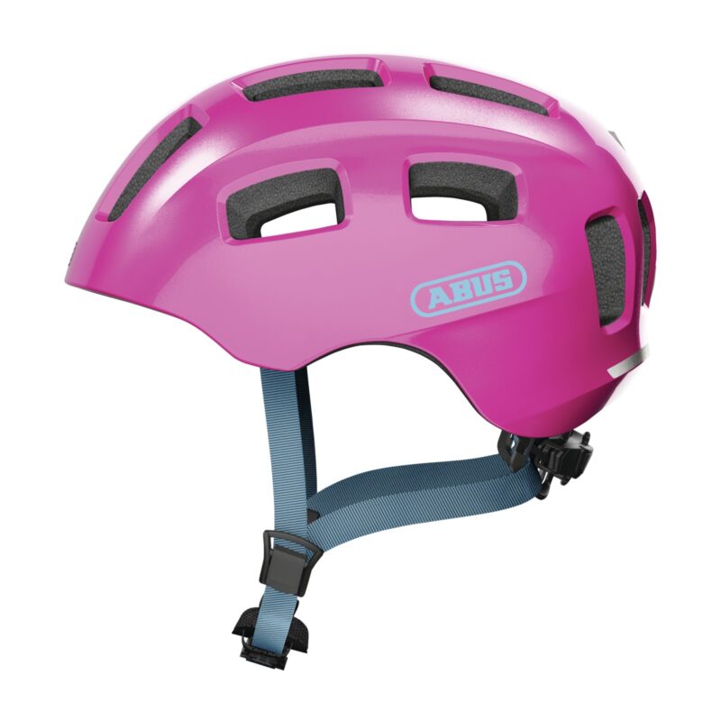 Abus Youn-I 2.0 cykelhjelm i sparkling pink