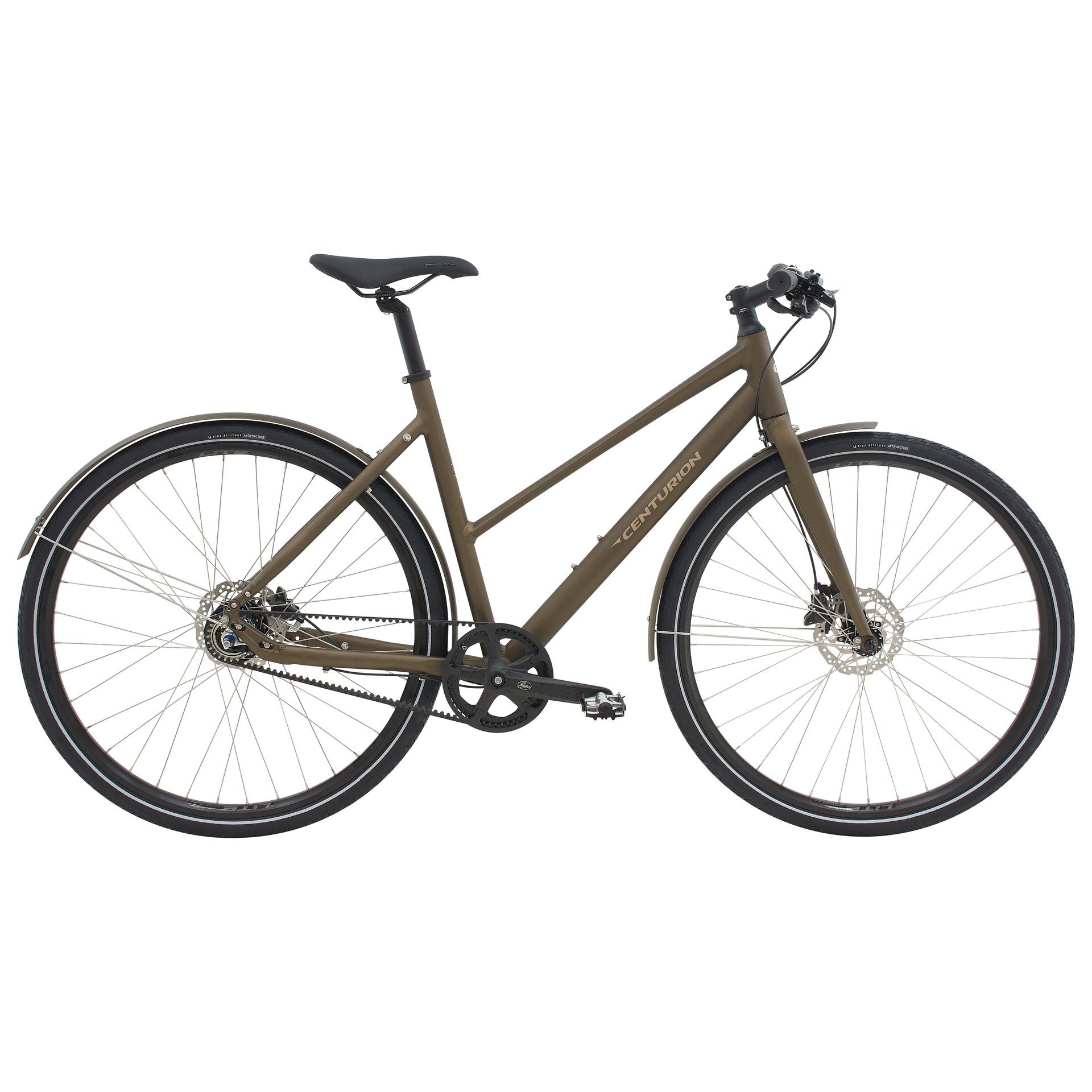Centurion Lean BLT Damecykel 7 Gear Mat Mørk Kobber Centurion Lean BLT Damecykel 7 Gear Mat Mørk Kobber