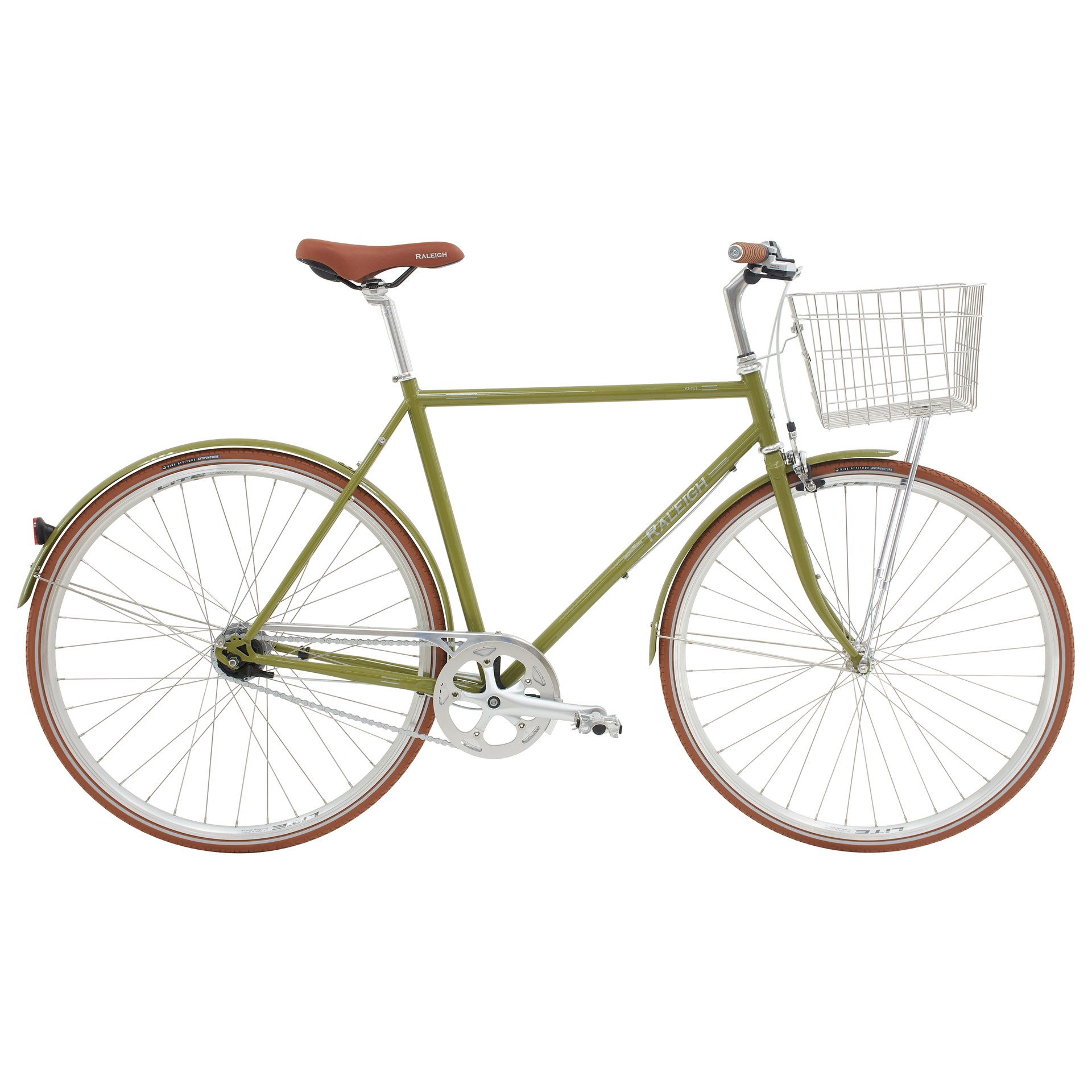 Raleigh Kent Herrecykel 7 Gear Grøn Raleigh Kent Herrecykel 7 Gear Grøn