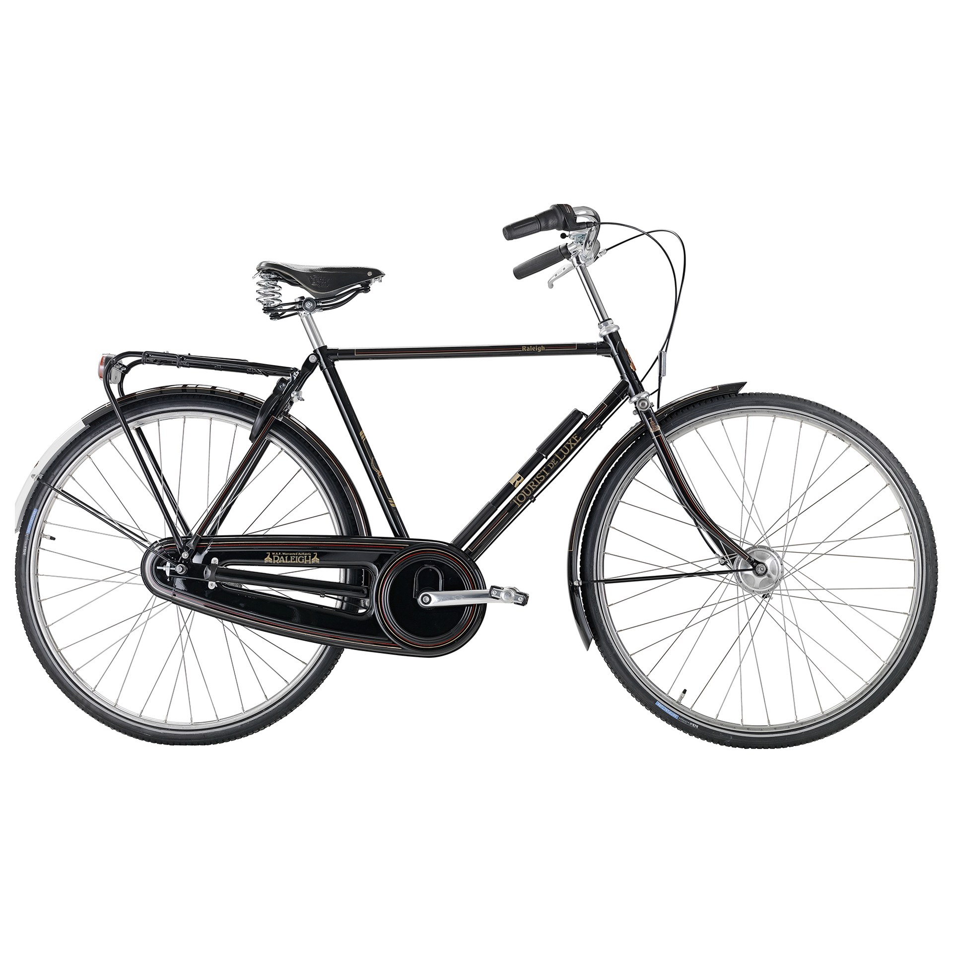 Raleigh Tourist de Luxe Herrecykel 7 Gear Sort Raleigh Tourist de Luxe Herrecykel 7 Gear Sort