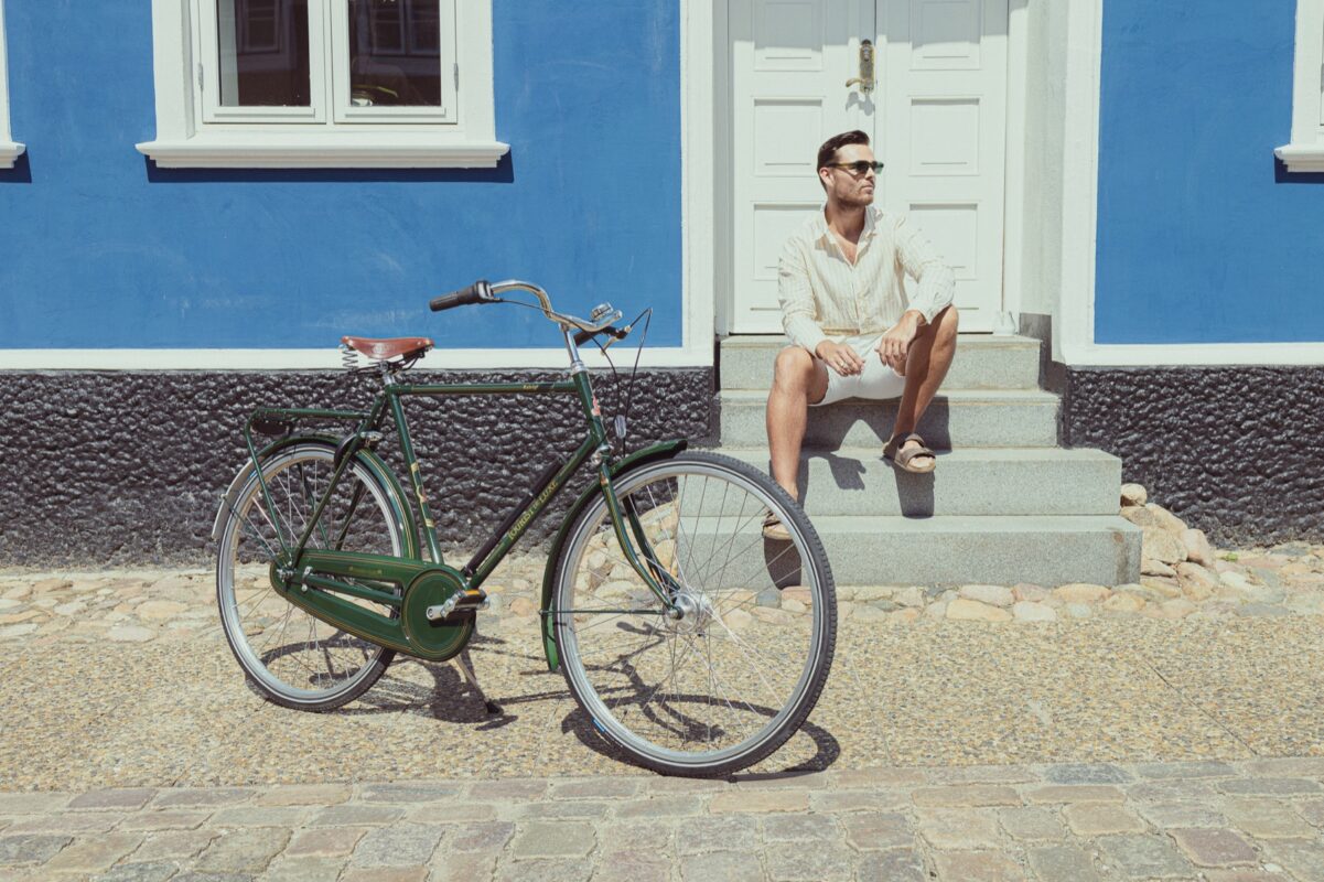 Raleigh Tourist de Luxe Herrecykel 7 Gear Mørk Grøn