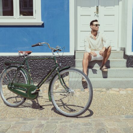 Raleigh Tourist de Luxe Herrecykel 7 Gear Mørk Grøn