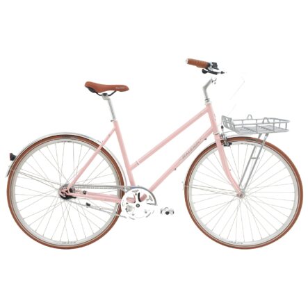 Raleigh Yate Cargo Damecykel 7 Gear Pink