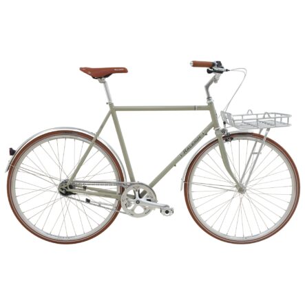Raleigh Yate Cargo Herrecykel 7 Gear Lys Grå