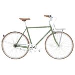 Raleigh Yate Cargo Herrecykel 7 Gear Mat Grøn